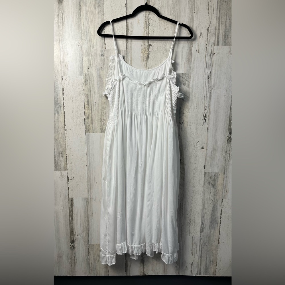 Wilfred Aritzia Aeneas White Midi Dress xl - Picture 5 of 11